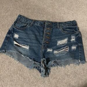Jean shorts